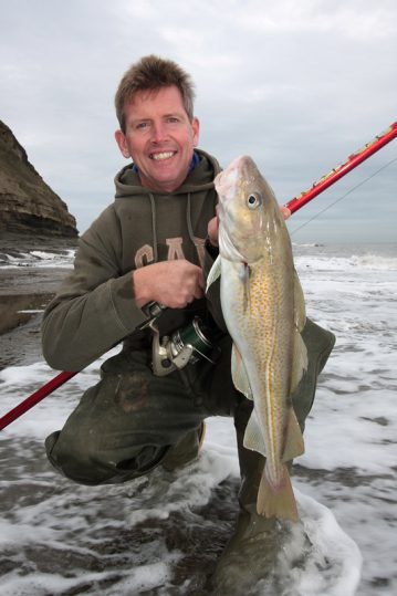a log rod cod from the Yorkshire coast