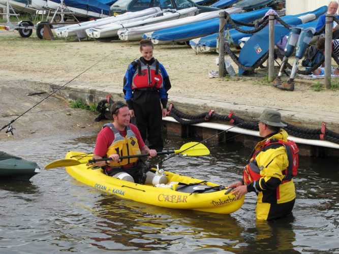 Heroes On The Water kayak instruction