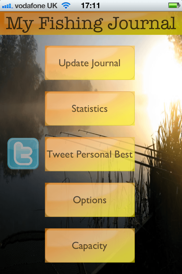 My Fishing Journal for iPhone screen shot
