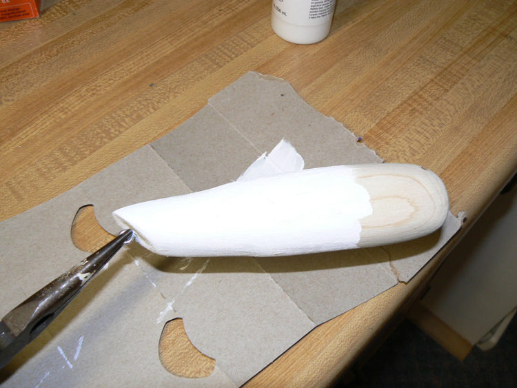 applying the primer coat