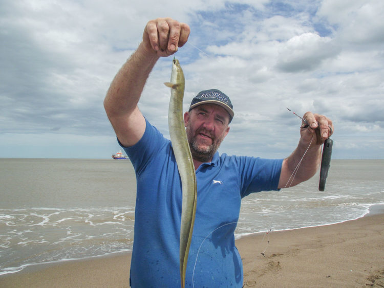 Paul again, with his silver eel