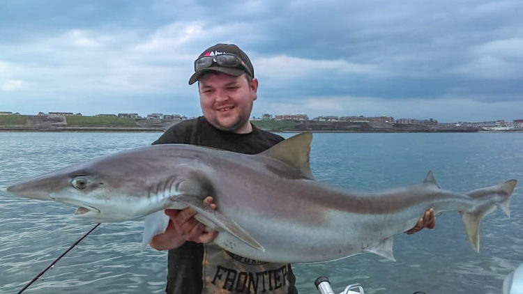 Jordan with his 54lb tope