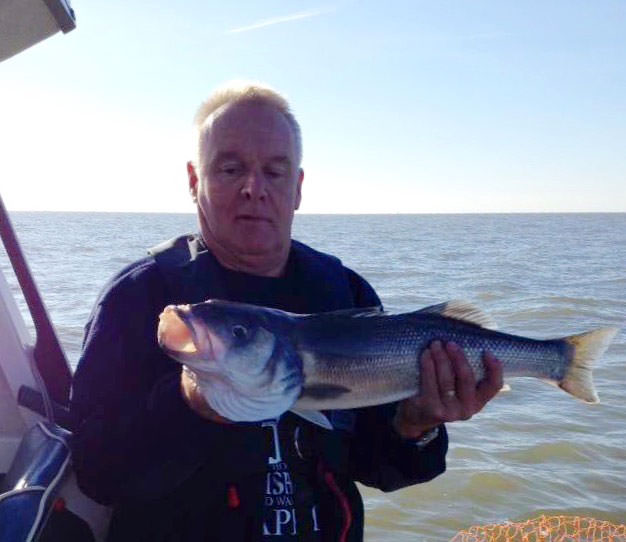 Neil Marples with a 6lb 5oz bass