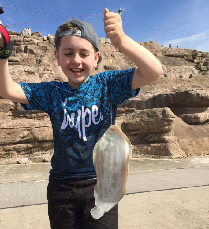 Luke Preston with his sole