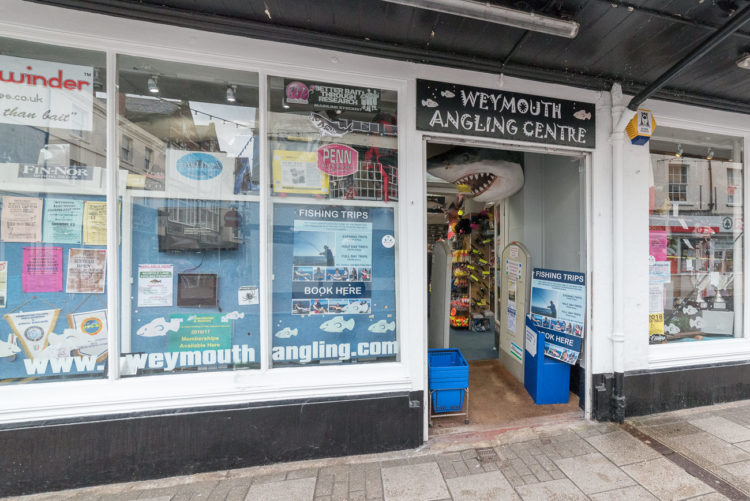 Weymouth Angling Centre frontage
