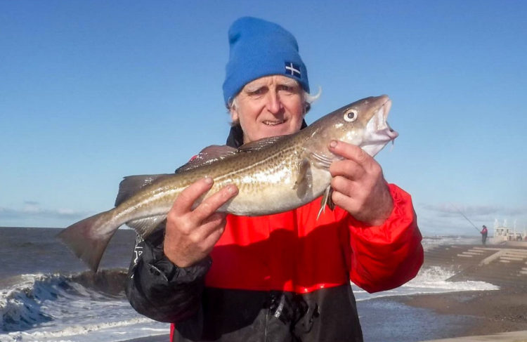Kenneth Forest with a Fleetwood match codling