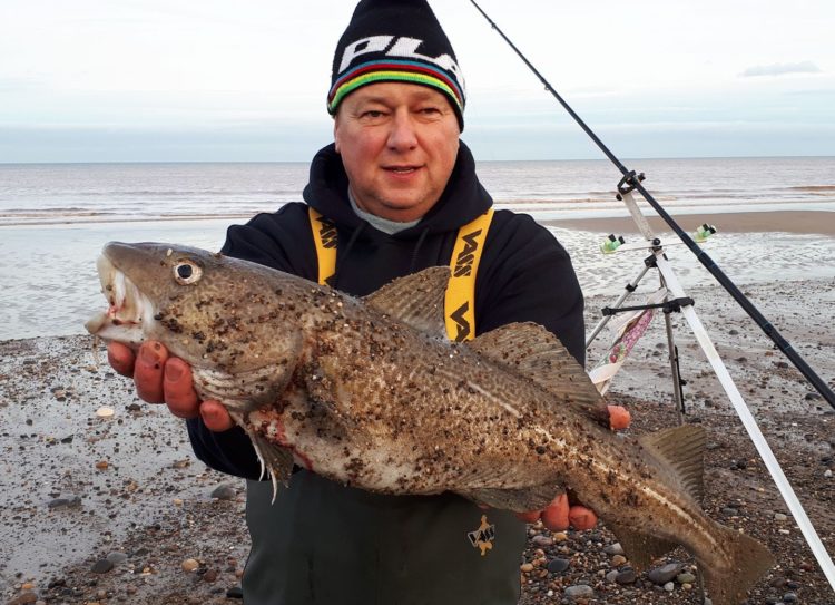 Gary Dawson with his 7lb+ cod