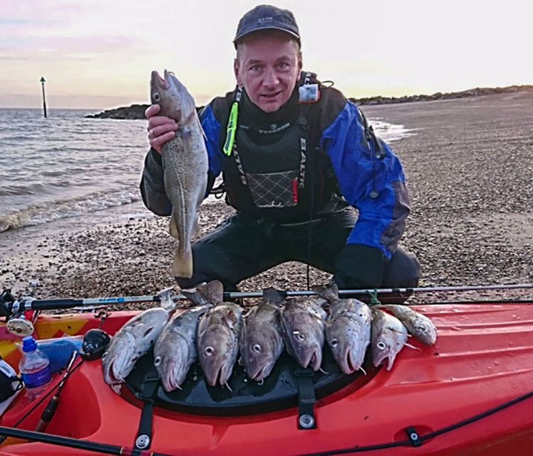 Mick Mullally with his codling