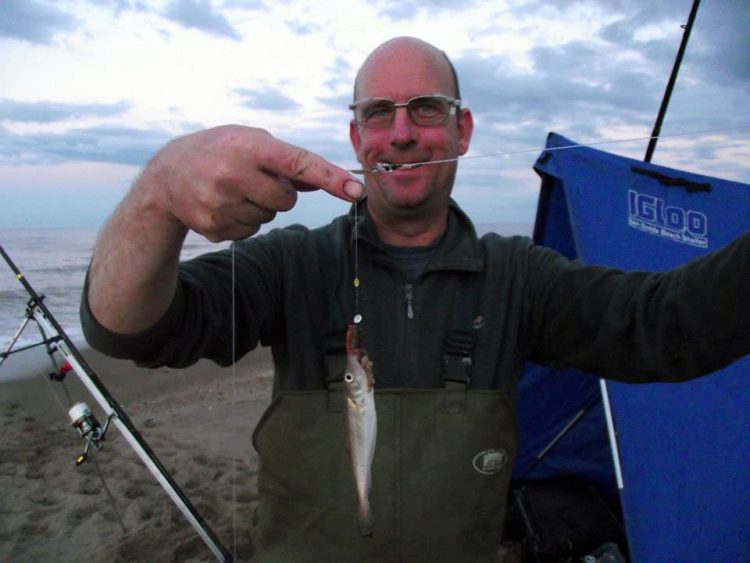 Second placed Paul Denholm