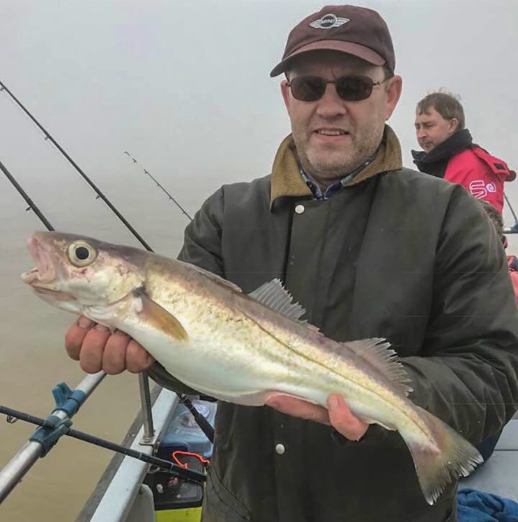 Paul Evans with 3lb 7oz whiting
