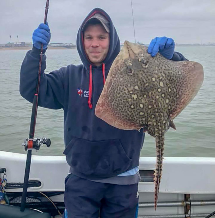 Kevin with his best ray of the day