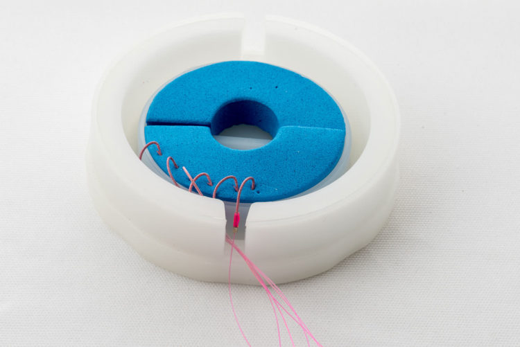 ADC Hookair with foam and hook snoods in place