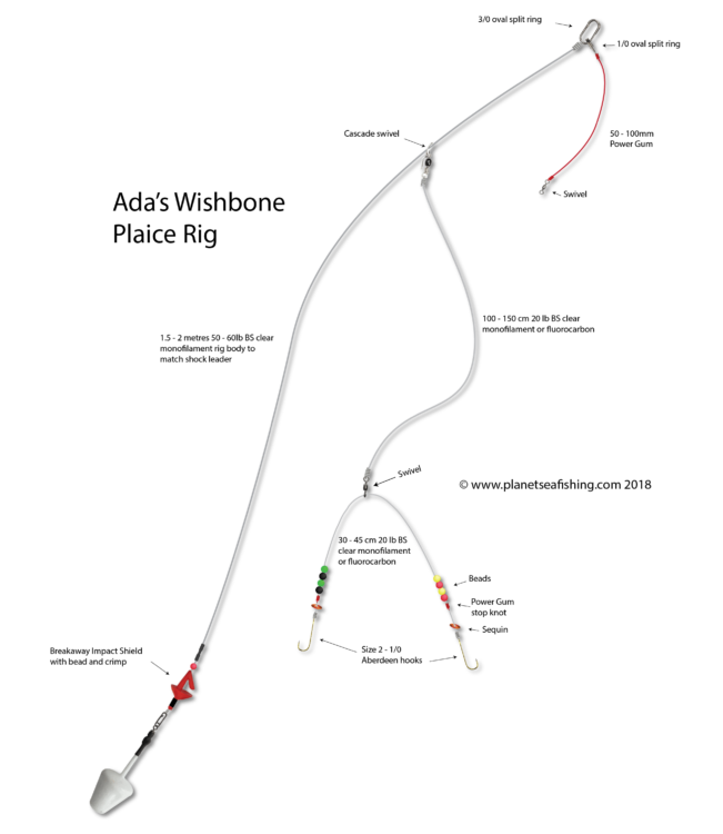 Ada's wishbone plaice rig