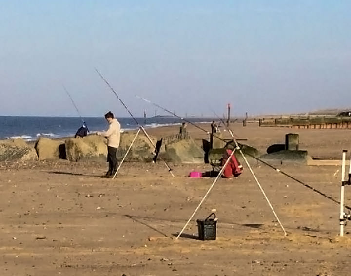 the beach at Cart Gap