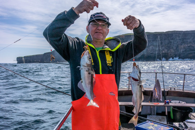 Gordon with a double shot of haddies