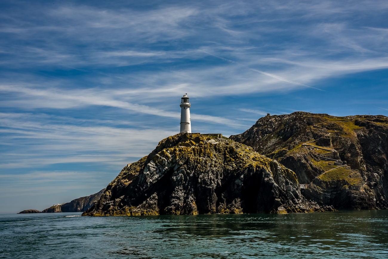 Lighthouse on South Stack, Angelsey, Wales
