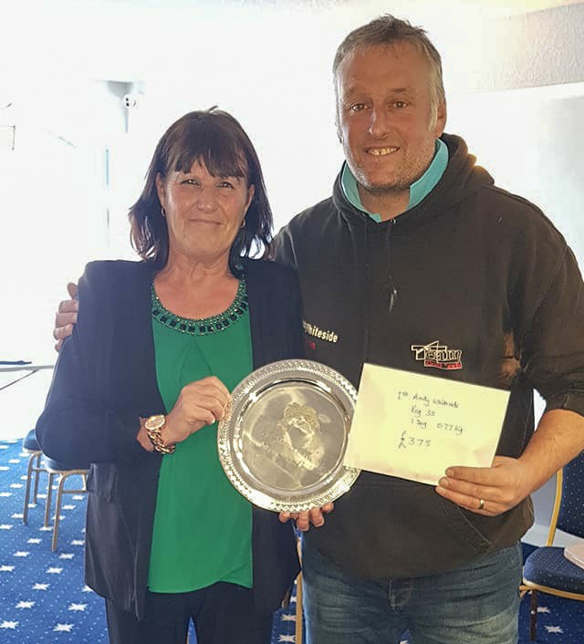 Competition winner Andy Whiteside