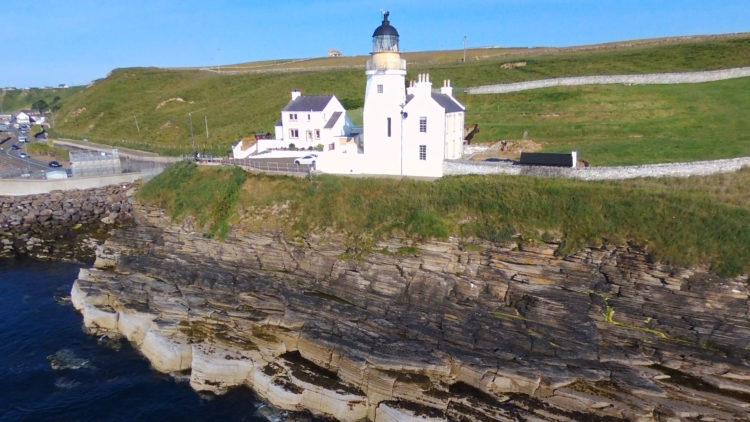 Scrabster lighthouse ledges