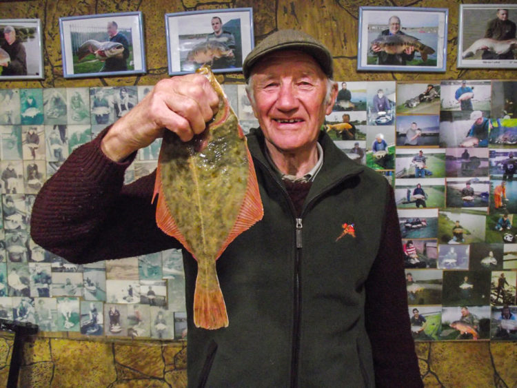 Gordon Nelson with the BFR winning fish