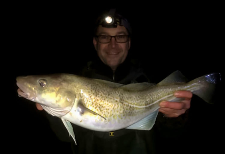 Dave Brown and his cod