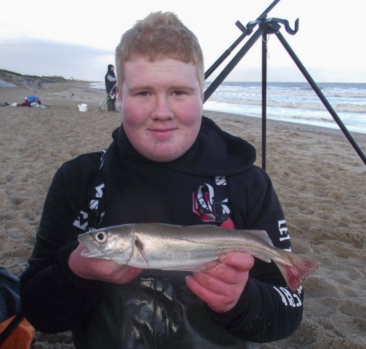 Longest round fish winner Dylan Morgan (library photo)