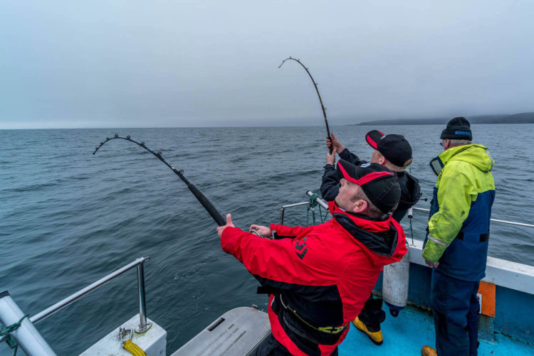 Double hook up for Scott and Martin as Ronnie looks on