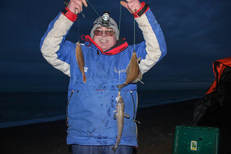 Fifth placed Dave Burr with a triple shot