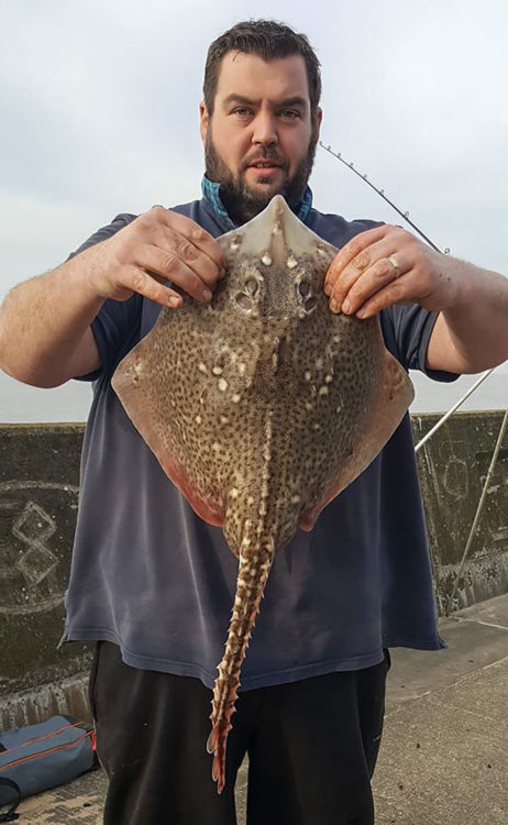 Jody Lemm with his ray
