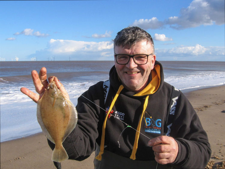 Mark Lawson has a habit of catching fin perfect dabs in tip top condition