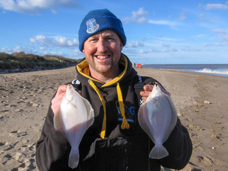 Third placed Adie again with a nice double shot of dabs