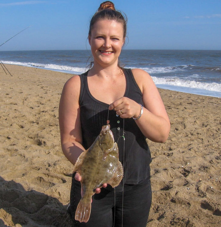 Match winner Lisa with the longest flatfish