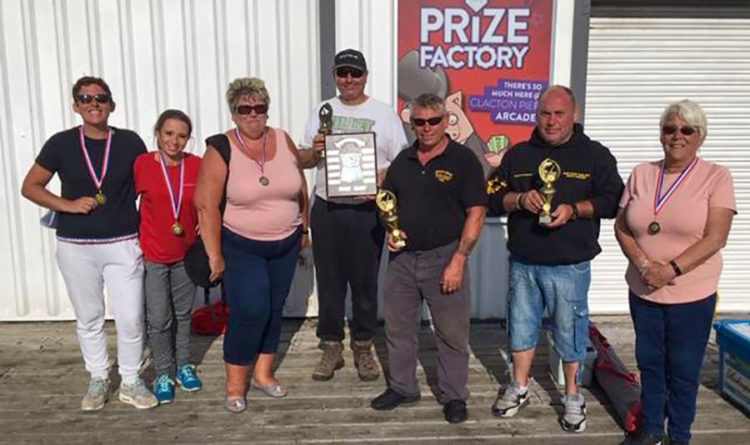 The winners of the annual Clacton Pier Charity Match