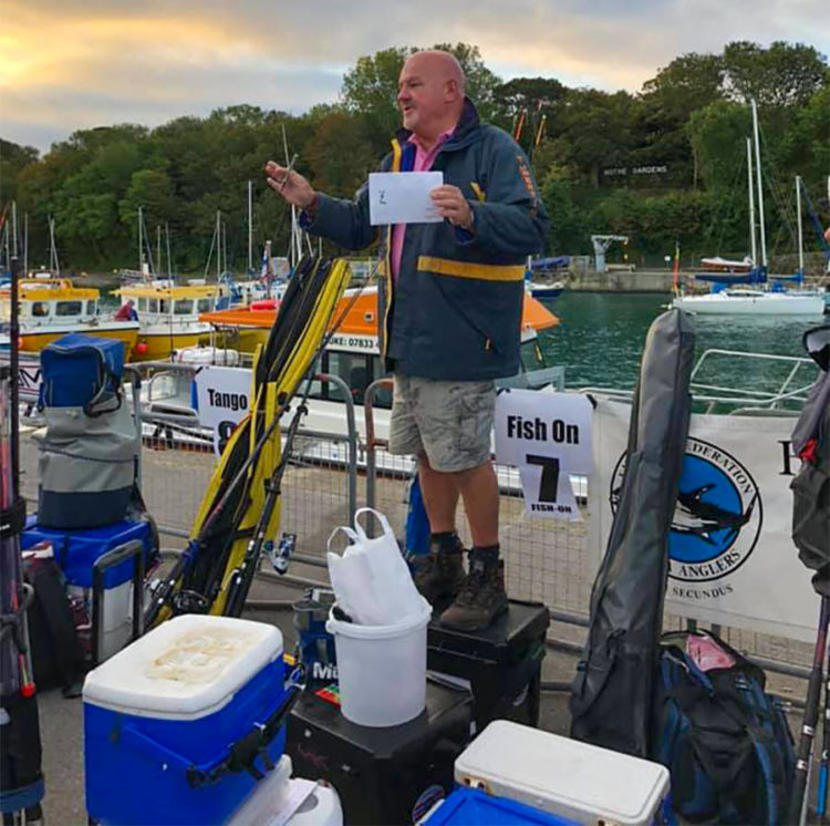 Weymouth Angling Centre owner Andy Selby