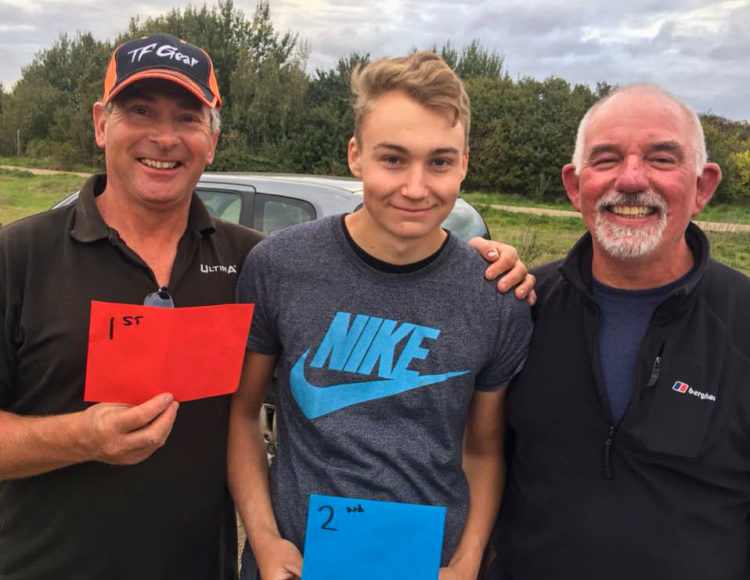 Craig, Ollie and Vic at the presentation