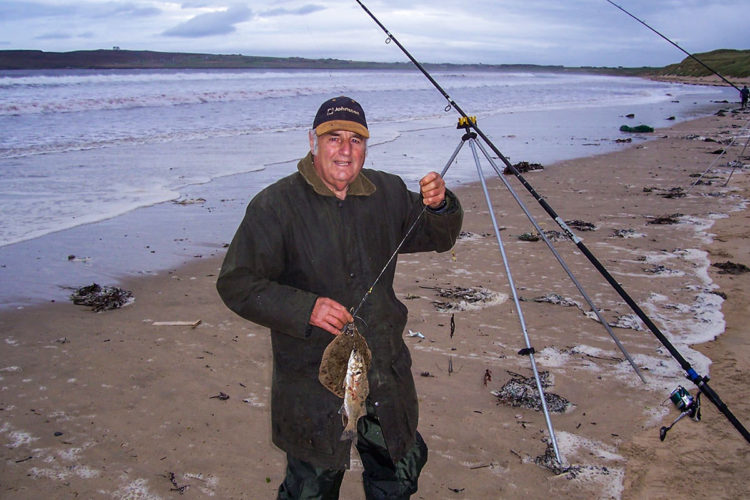 Barry on Dunnet beach in Caithness